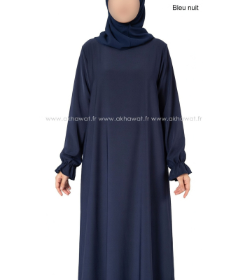 Tulip cuffs flared Abaya - Silk of Medina