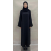 abaya with rhinestones