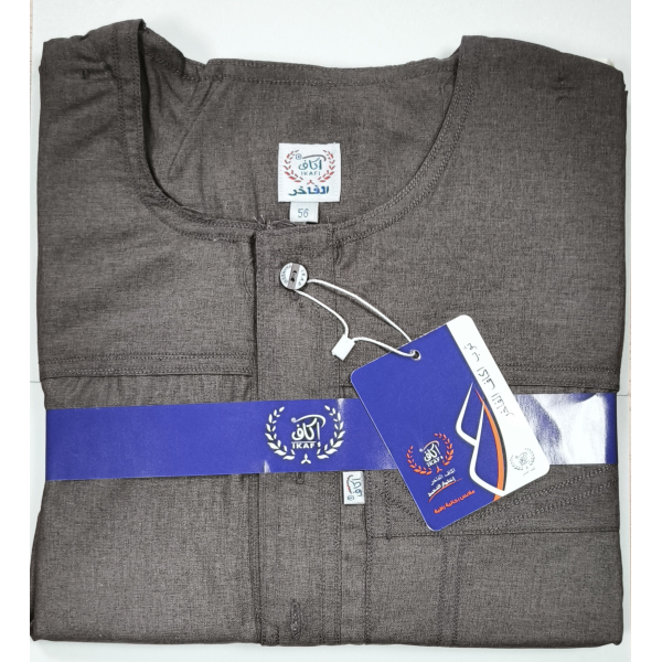 Cotton style IKAF Qamis - Short sleeves