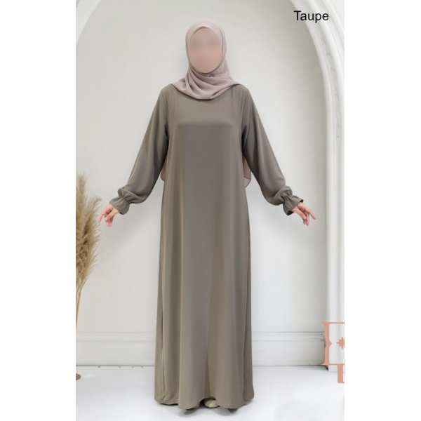 Tulip cuffs flared Abaya - Silk of Medina