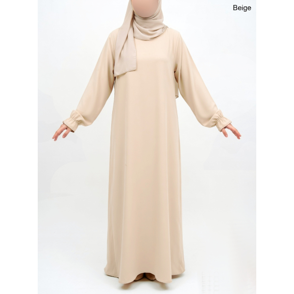 Tulip cuffs flared Abaya - Silk of Medina