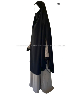 Khimar Cape - 145 cm - 'Soie de Médine'