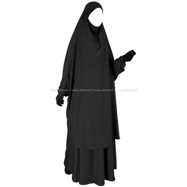 Jilbab Soie de Médine - 2 pièces jupe - Etoile d'Orient