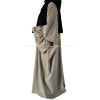 Butterfly abaya - Ruffled sleeves - Thick fabric