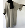 Butterfly abaya - Ruffled sleeves - Thick fabric