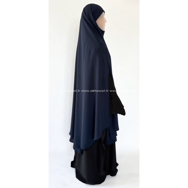 Khimar Cape - 145 cm - 'Soie de Médine'