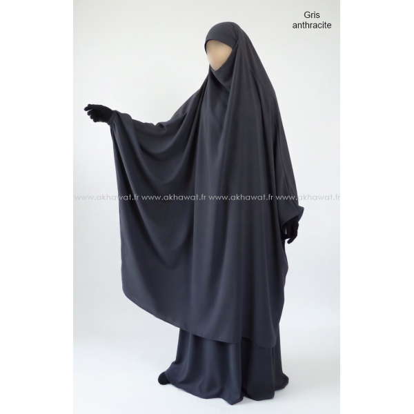 Caviary jilbab - Butterfly style with skirt