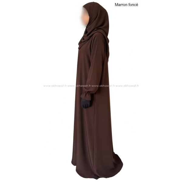 Tulip cuffs flared Abaya - Silk of Medina