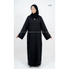 Linen style Abaya in Viscose