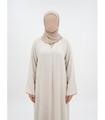 Abaya style Lin en Viscose