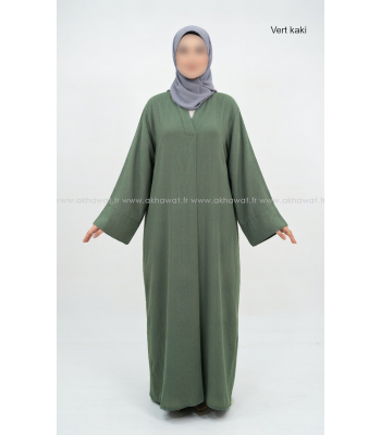 Abaya style Lin en Viscose