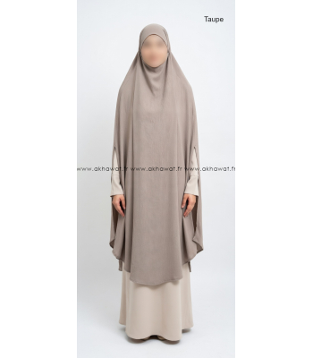 Khimar Cape avec fentes - Jazz - 145 cm