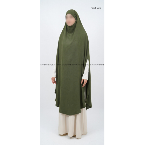 Khimar Cape avec fentes - Jazz - 145 cm
