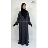 Abaya ample Caviary - 7 longueurs