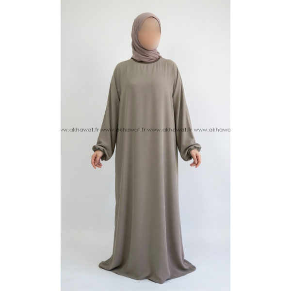 Abaya ample Caviary - 7 longueurs