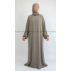 Abaya ample Caviary - 7 longueurs