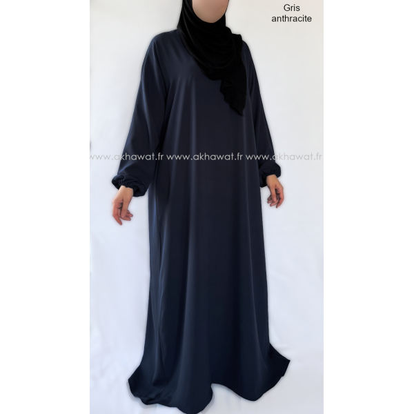Abaya ample Caviary - 7 longueurs