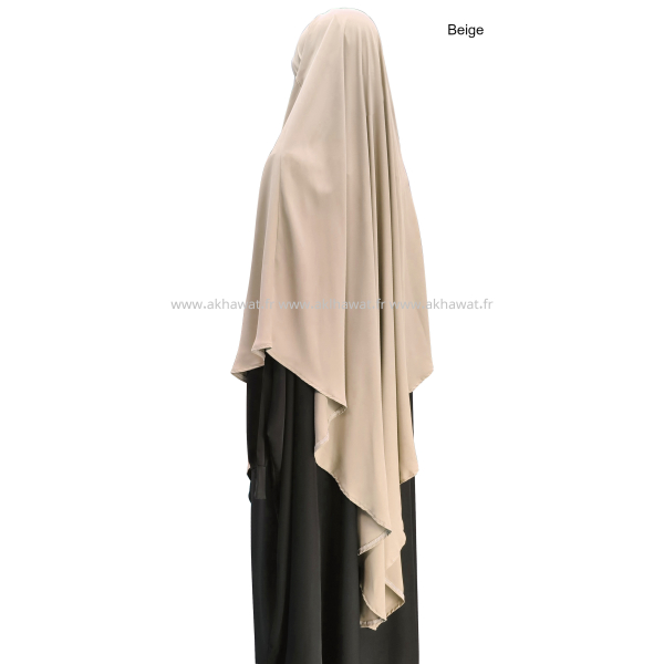 Silk of Medina khimar - 140 cm