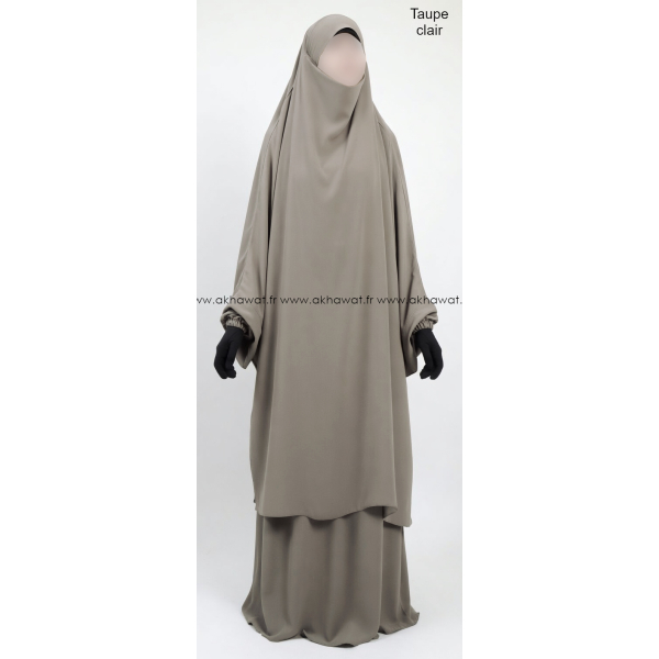 Jilbab Caviary - 2 pièces jupe - El bassira