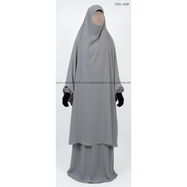 Jilbab Caviary - 2 pièces jupe - El bassira