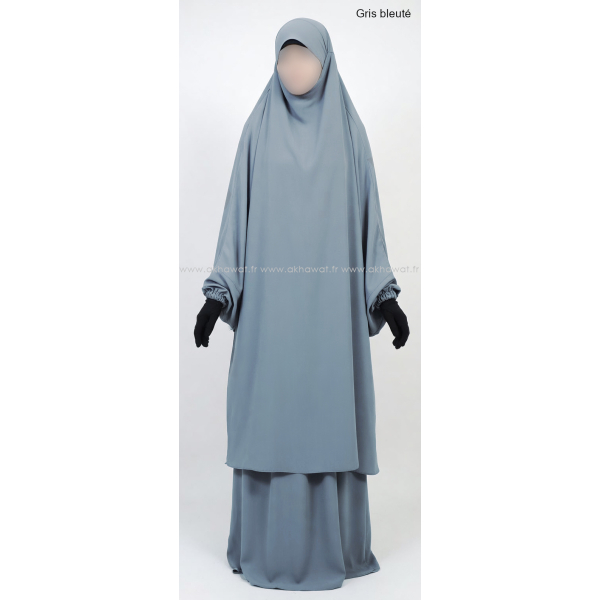 Caviary Jilbab - 2 pieces with skirt