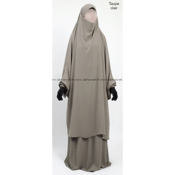 Jilbab Caviary - 2 pièces jupe - El bassira