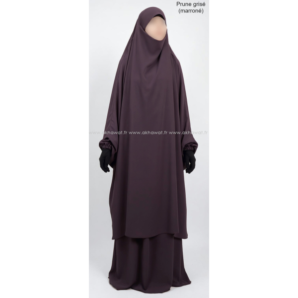 Jilbab Caviary - 2 pièces jupe - El bassira