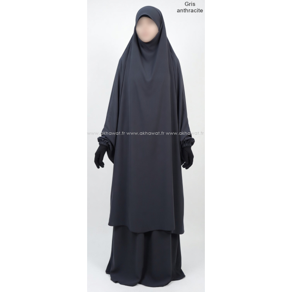 Jilbab Caviary - 2 pièces jupe - El bassira