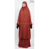 Caviary Jilbab - 2 pieces with skirt