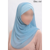 Ready to wear - Crossed hijab - Crepe & Viscose