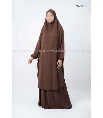 Jilbab Jazz 2 pièces jupe - El bassira