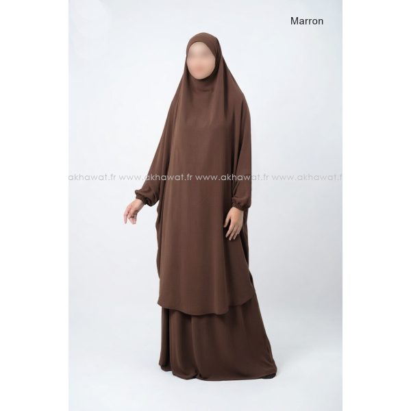 Jilbab Jazz 2 pièces jupe - El bassira