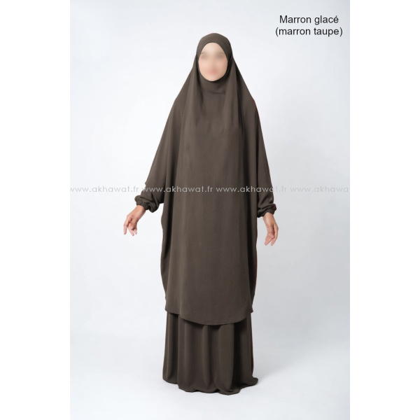 Jilbab Jazz 2 pièces jupe - El bassira