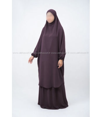 Jilbab Jazz 2 pièces jupe - El bassira