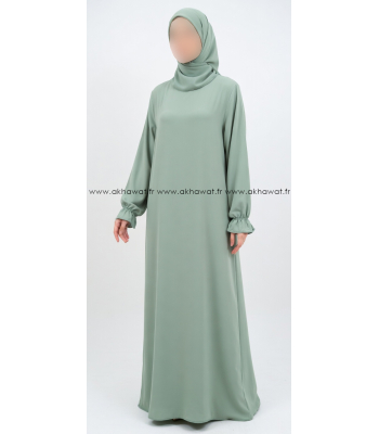 Tulip cuffs flared Abaya - Silk of Medina