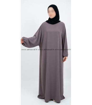 Abaya ample Caviary - 7 longueurs