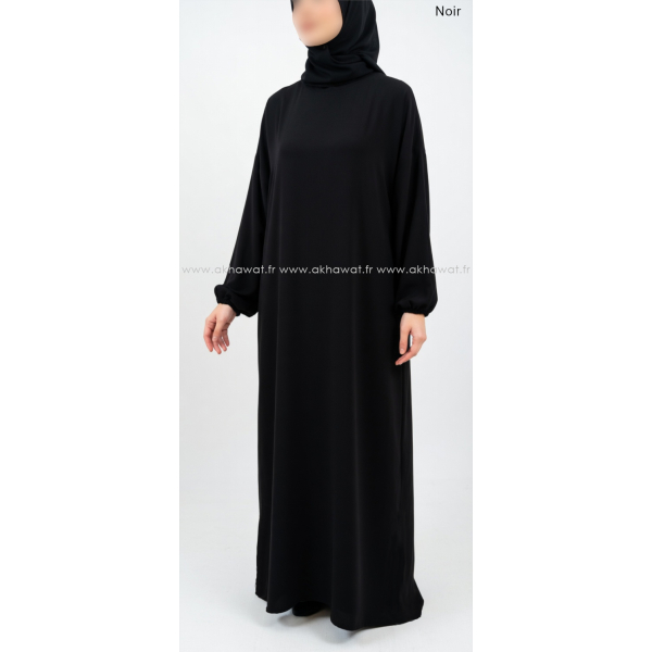 Abaya ample Caviary - 7 longueurs