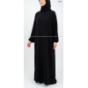 Abaya ample Caviary - 7 longueurs
