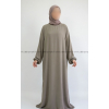 Abaya ample Caviary - 7 longueurs