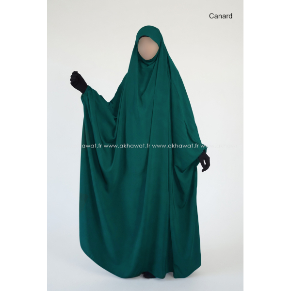 Jilbab microfibre léger Papillon 1 pièce - El bassira