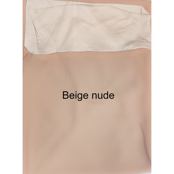 Khimar/Hijab à enfiler - Mousseline crêpe