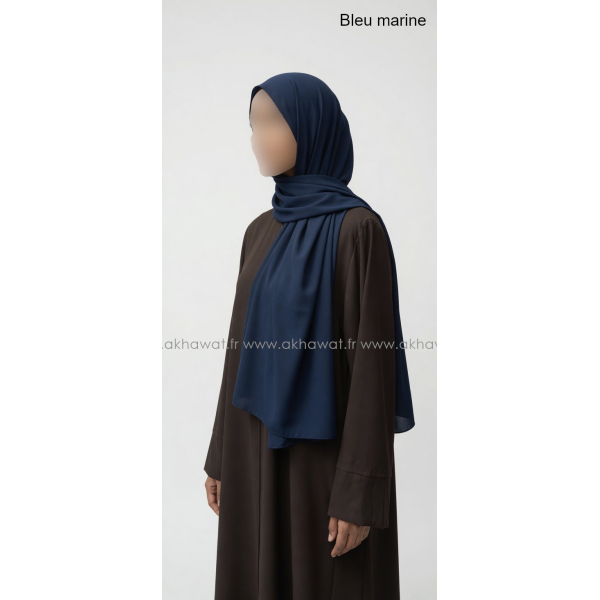 Hijab plume - 180x70 cm