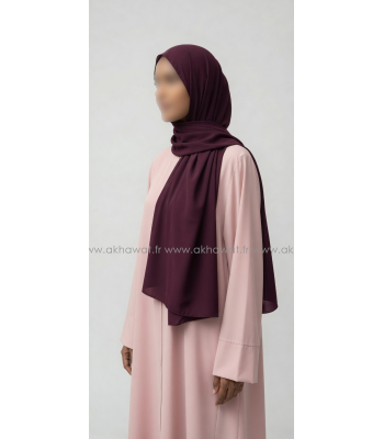 Hijab plume - 180x70 cm