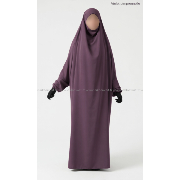 Jilbab Microfibre Léger - 1 pièce - El bassira