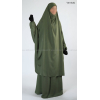 Jilbab Soie de Médine - 2 pièces jupe - El bassira