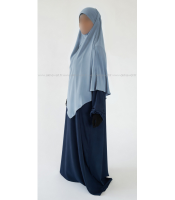 Khimar Soie de Médine - 120 cm - El bassira
