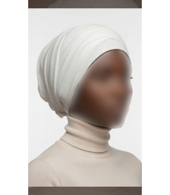 Bonnet turban Multicroisé - Viscose