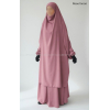 Light microfiber French Jilbab with flared skirt