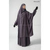 Jilbab Microfibre Léger 2 pièces jupe - El bassira