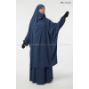 Light microfiber French Jilbab with flared skirt